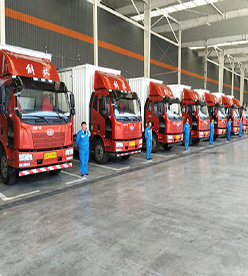 常州到昌都物流公司车辆展示